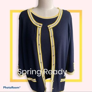 TALBOTS: Petite Light Cardigan Sweater
